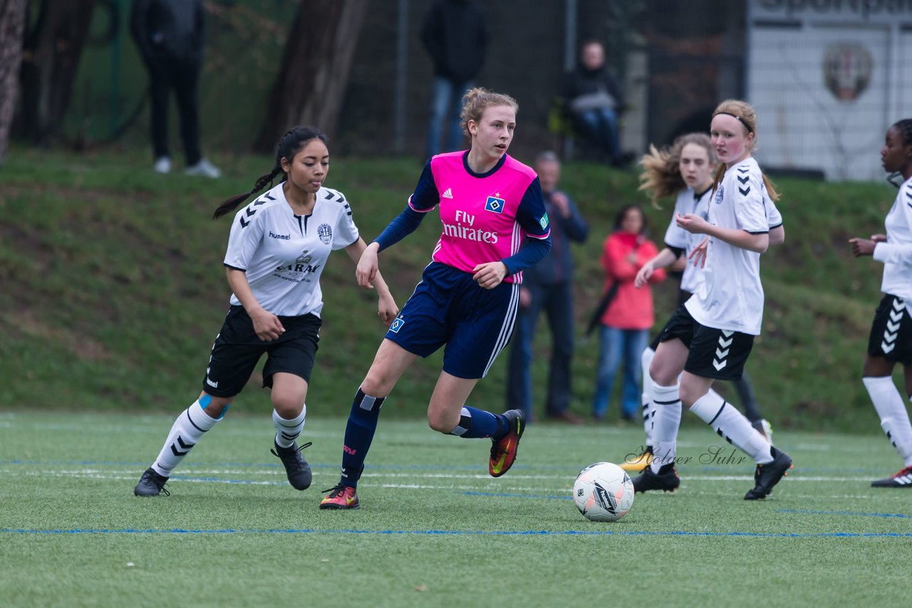 Bild 317 - B-Juniorinnen Harburger TB - HSV : Ergebnis: 1:3